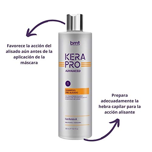 Shampooing Pre Lissé BMT KERAPRO Advanced 300 ml