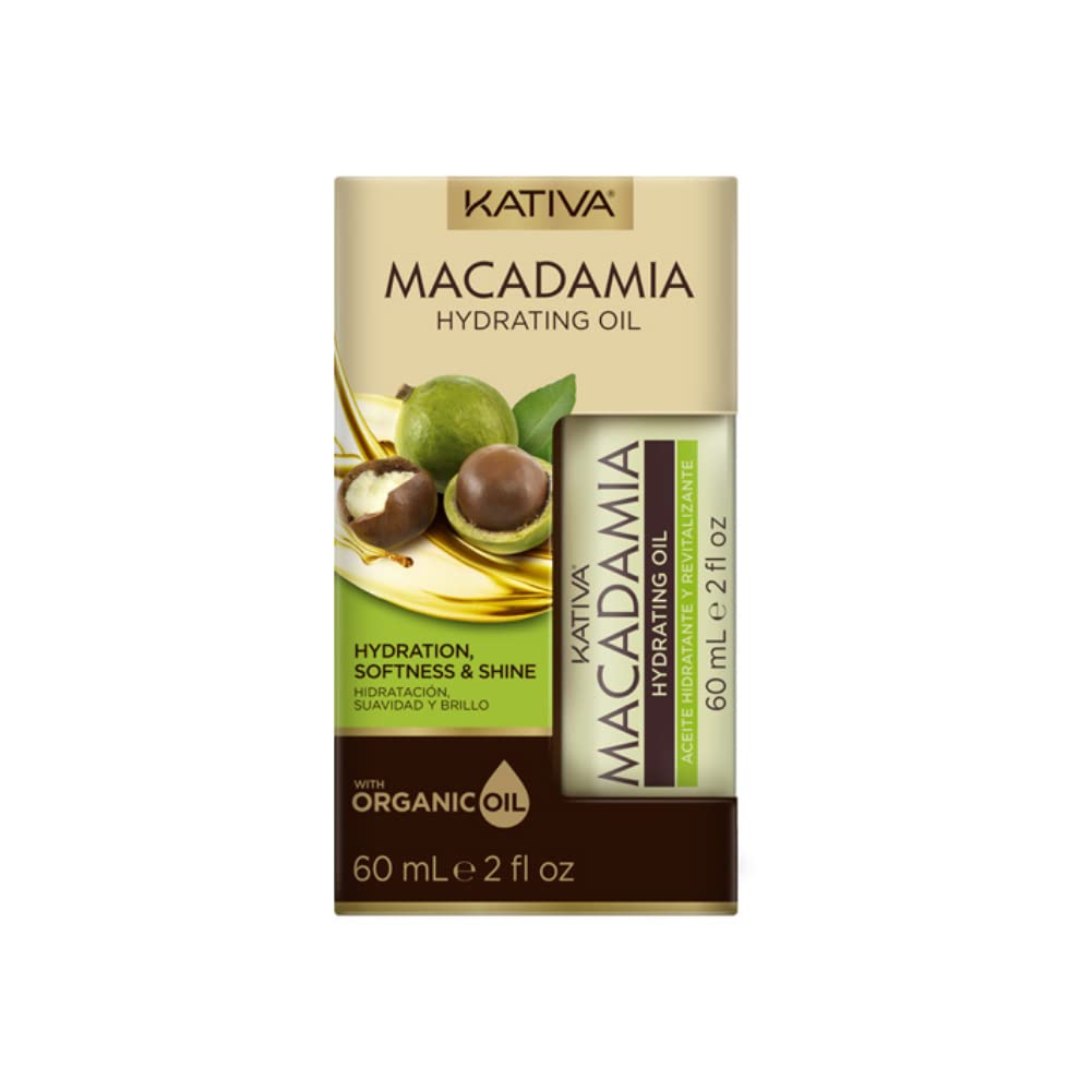 Kativa - Huilehydratante Macadamia pour la peau sèche en hiver