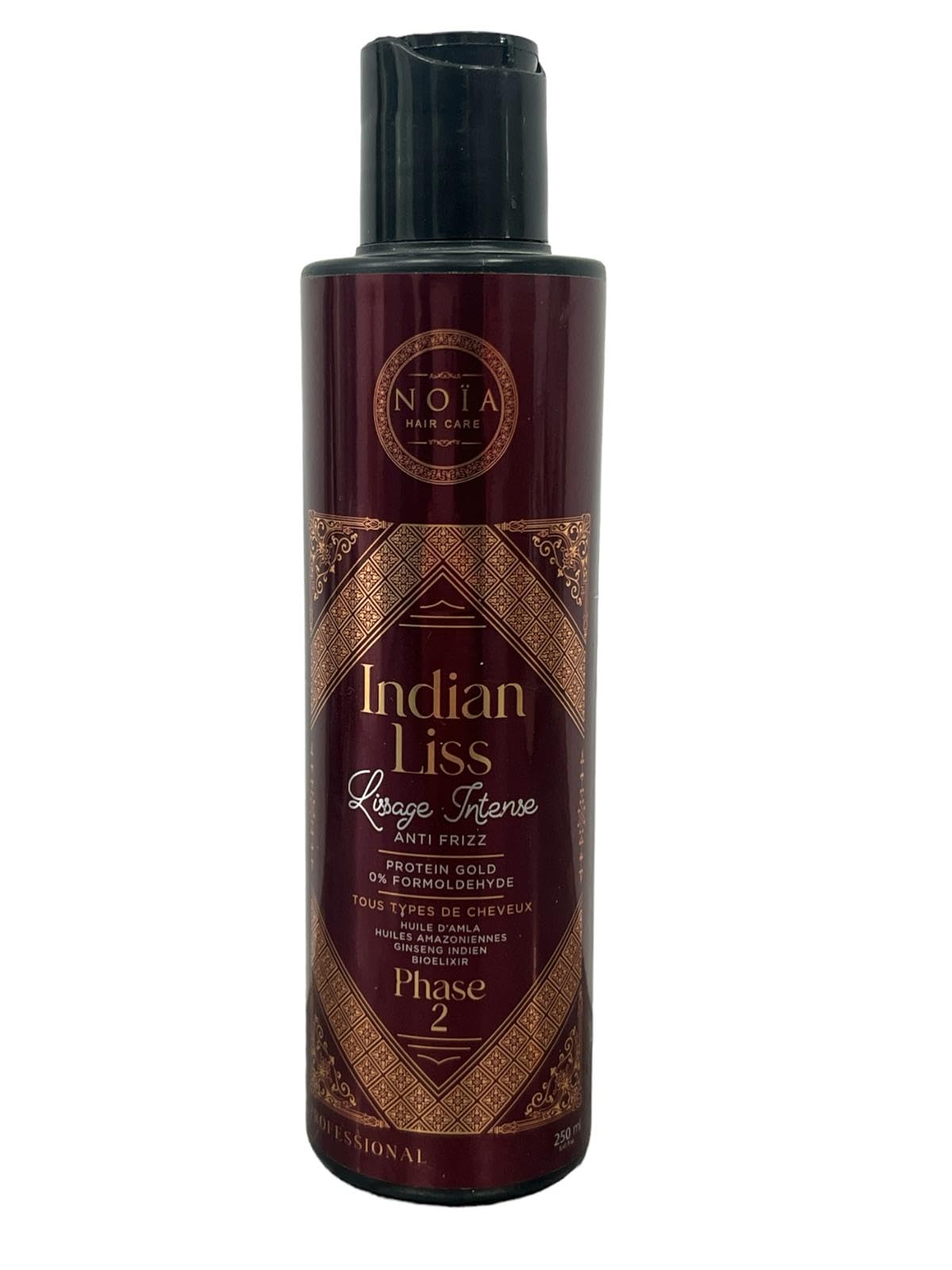 NOIA HAIR Lissage Intense Indian Liss 250ML pour Chevelus Finis et Éclaircis