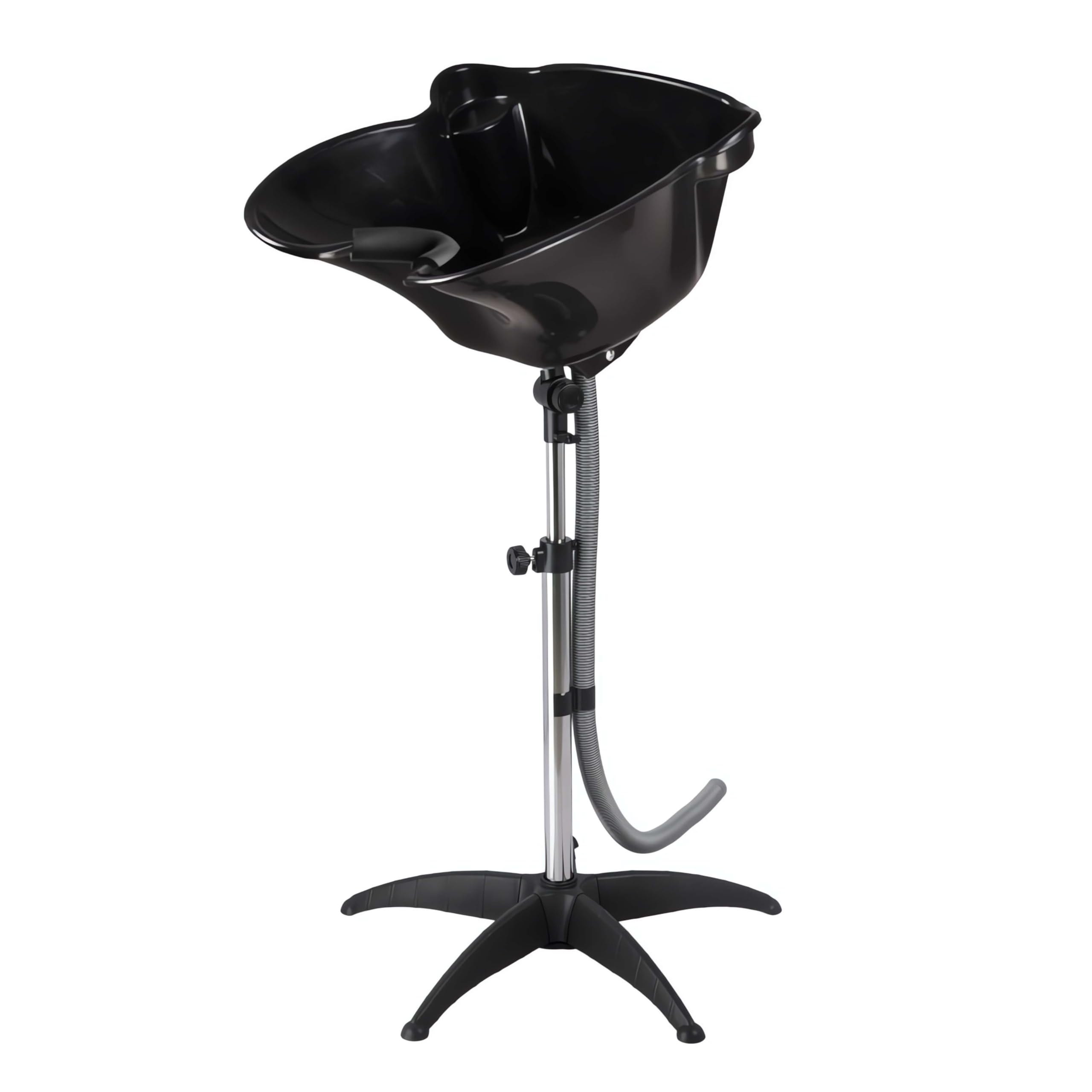 Bac lave tête coiffure noir pour professionnels de la coiffure lors d'événements